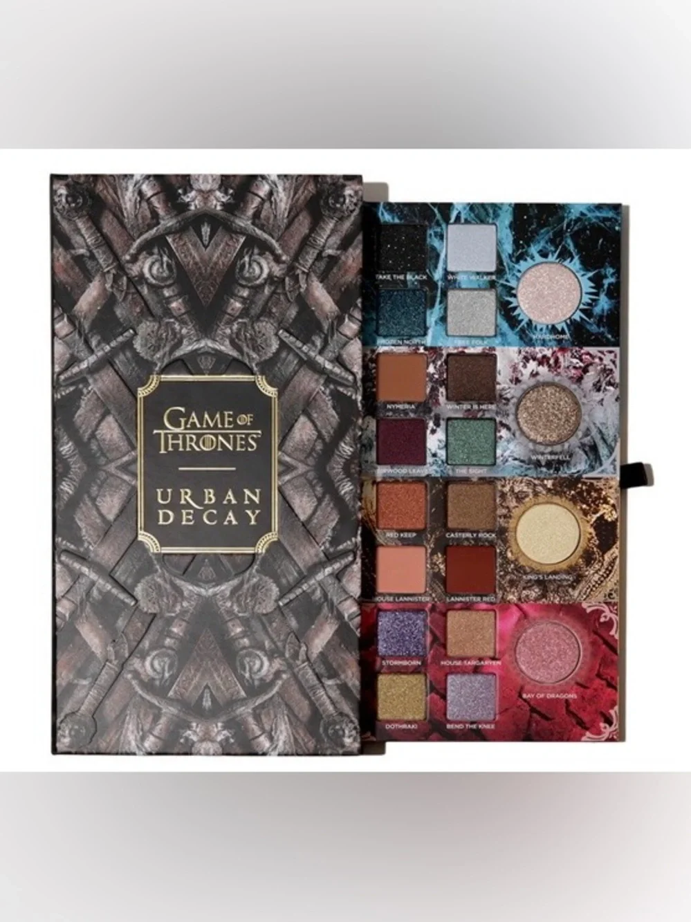 New in Box URBAN DECAY X GOT Eyeshadow Palette